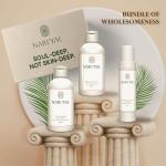 Complete Nari'yal Skincare Trio Face Wash, Body Lotion, and Body Brightening Serum