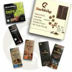 SURBHIKA WITH DEVICE OF COW AND LEAVES Pack of 6 Natural & Herbal Incense Pooja Kit - Incense Gir Cow's Dung & Natural Herbs - No Chemical - Handcrafted Incense Pooja Kit - Organic Pooja Kit