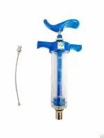 Pets Wizard - Hand Feeding Syringe with Stainless Steel Needle for Birds (Love Birds & Budgies) (20 ML Syringe with 16 G Needle)