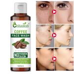 Chitaaksh Coffee Face Wash | Fresh, Glowing Skin | For Brighter Glow | Paraben & Sulphates Free | 100ml