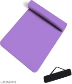 YOGAIFY Yoga Mats With Carry strap Thickness 4mm Purple Color mats yoga mat men yoga mat women