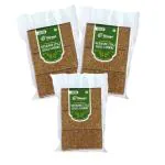 Shrego Premium Roasted Sesame ( Til ) Gud Chikki, Sesame Jaggery Bar, 720 G (3x240G Vacuum Packed)