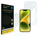 Gadgets Protector Apple Iphone 14 Transparent Thermoplastic Polyurethane Screen And Body Protector With Installation Kit 17.2L X 11.6W Cm (Set Of 2)