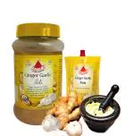 Bambino Ginger Garlic Paste 1400 Gms (1kg Jar + 200 Gms Pouch X Pack of 2 )