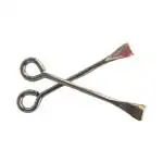 VALGHA VALAMUDAN AGRI ENGINEERING Heavy Duty Metal Rod Coconut Opener (Stainless Cutter) | 2 Pcs