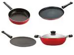 NIRLON Non Stick Cookware Pots and Pans Set (Pack of 4)