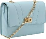 Roseflye Blue Leatherette Sling Bag AKSKL-369