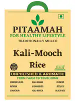Pitaamah KaliMooch Rice - 10kg - Unpolished Rice - Aromatic Rice - 2-Year-Old Rice