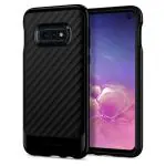 Spigen Back Cover Case for Samsung Galaxy S10e (TPU + Poly Carbonate | Matte Black)