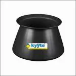 MACclite - kyyte Hard Anodised Aluminium Dal Handi, Milk Pot, Biryani Pot, Curry & Gravy Pot, Cook-n-Serve No. 14, 2.3 L, Black Color, Gas Stove Compatible Only
