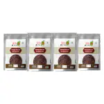 90's MILL Kala Loon / Bit Lobon | Kala Namak Black Rock Salt Grinder, Easy to Grind | Free from Micro-Plastics | Pure & Natural | Rich in Natural Minerals-100GM*4Pack