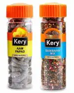 Kery Aam Papad & Bambaiya Mix Mukhwas Mouthfreshener, 2 Bottles, 260g