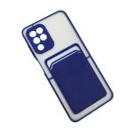 U&E Blue Tpu Back Cover For Samsung F22