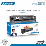 ProDot- Laser Toner Cartridge PLH-400 Replacing HP CF400A-403A (201A)-Pack of 1