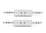 APNA KANHA Audio Jack Extender Adapter 3.5 mm Male to Male(Pack Of 2)