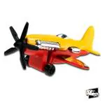 HOT WHEELS MAD PROPZ YELLOW 186/250 HW RESCUE 6/10 COLLECTIBLE PLANE MODEL DIE CAS