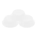 Jaycee Microwave Safe And BPA Free White Round Virgin Plastic Multipurpose Bowl - 300 Ml (Pack Of 3)