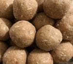 Hit Bite Gir Cow Ghee Home Made Gond Laddu Desi Ghee Dry Fruit Gond Atta Ladoo - Famous Laddoos for Winters, Immunity Booster Sweet and Delicious Laddu, Soft, Tasty - 1 Kg