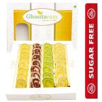 Jaiccha Ghasitaram Sweets-Sugarfree Assorted Moons Box 400 gms