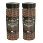 Winola Combo of Butterscotch Nuts | Chocolate Covered Butterscotch Balls (200gm) Pack of 2Jar.