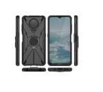 S-Hardline Nokia G10 Polycarbonate Ring Shockproof Rugged Armor Hybrid Kickstand Back Cover
