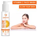 Vitamin C with Turmeric For Brightening Glow Face Wash  (100 ml)