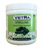 Vetra Spirulina Capsules - 300 (500 Mg) capsules