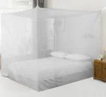Yaanthiv's White Polyethylene Mosquito Net - 7 Ft