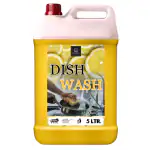 BLISS & BLUSH Dishwash Liquid 5 Liter Yellow with Lemon Fragrance, Grease Cleaner For All Utensils, Dishwashing Liquid