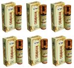 al hiza Chembakam Roll-On Real And Natural Attar Perfume, 6 Ml Each (Pack Of 6)