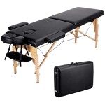 Biotronix Solution Forever Massage Bed Therapy Bed 65 cm Width Premium Quality Wooden