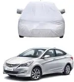 CARNEST Car Cover For Hyundai Fluidic Verna (With Mirror Pockets) (Silver, For 2008, 2009, 2006, 2007, 2013, 2005, 2014, 2015, 2012, 2011, 2010, 2016, 2017 Models)