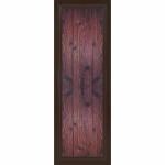 Sintex PVC Sierra Door Burnt Wood 78X27 inch