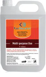 KIA BIOCARE ISO PROPYL ALCOHOL 99% PURE for Computers, Laptops, Mobiles for Computers, Laptops, Mobiles (IPA 5000 ML)