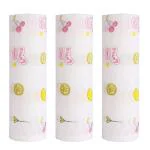 ZURU BUNCH Non-Woven Reusable and Washable Kitchen Printed Tissue Roll, Cleaning Cloths Disposable Cleaning Cloth Tissue for Kitchen with Printed Design, Absorbent, Dry Quickly (3 Roll 150 Sheets)