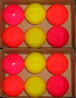Forgesy12 Pcs Cricket Wind Balls Hard Practice Beach Indoor Outdoor Wind Ball (Multicolor)