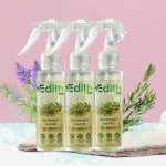 Edith Naturals Organic Rosemary Water For Long Hair Damage Repair Spray 100 ml- PACK OF 3