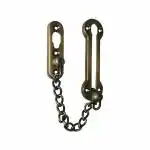 BTL Security Door Chain Lock, Stainless Steel Door Bolt Lock, Color Antique Brush (BDF-SC-1-AB)