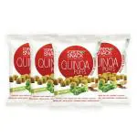 The Green Snack Co. Roasted Healthy Snack Quinoa Puffs Zesty Kale 50 G X 4 Packs Pack Of 4