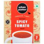 Urban Platter Vegan Instant Spicy Tomato Cup Soup, 140g (7 Sachets)