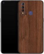Orgic India Vivo Z1 Pro Dark Wood Mobile Skin