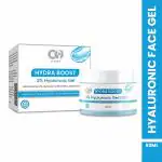 CO LUXURY HYDRA BOOST 3% Hyaluronic Gel with 2% Niacinamide 0.5% Salicylic Acid & 1% Alpha Arbutin | Lightweight & Hydrating Water Gel Cream | Daily Face Moisturizer for All Skin Types - 50 ml