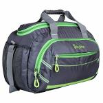 Skyline Grey Polyester Luggage Travel Duffel Trolley Bag with 2 Wheel 55 L -20 inches-Grey (S-754-G )