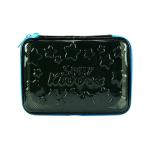 Smily Kiddos Black Plastic Zipper Pencil Case