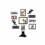 Paper Plane Design Family Tree Collage Photo Frames for Wall Decor Set (Style-4)