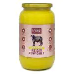 Nature's Trunk - A2 Desi Gir Cow Ghee (1L) | Pure, Natural, Healthy Ghee | A2 Milk Collected from Well Cared Cows by Bharwad Tribe, Free-Grazed Cows from Our Own Goshala | Processed in Traditional Bilona Method