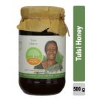 UNDER THE MANGO TREE Organic Tulsi Honey 500g | 100% Pure, Natural & Original Honey | Raw & unprocessed honey from foothills of the Himalayan collected from flowers of Tulsi | 500 gms