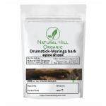 Natural Hill Organic Drumstick-Moringa bark 200Gram Pack Of 1| MayHelp Control Diabetes - High Blood Pressure | Preservative-free | With 100 Grams Multani Mitti Powder
