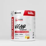 Sezpro Nutrition Vigor Pre Workout | 300gm | 30 Servings | 300mg Caffeine | 200mg Theanine | 3200mg Beta Alanine | 4000mg Citrulline | Powerful Pump & Strength | Explosive Energy & Focus (Pineapple)