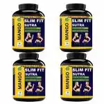 Zemaica Healthcare|Slim Fit Sutra|best ayurvedic Body weight Loss powder Slim fit sutra|Pack of 4|Flavor Mango